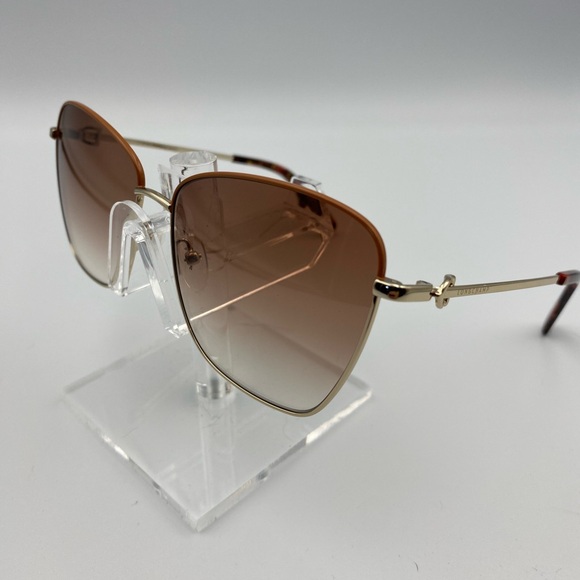 NWOT Longchamp Brown Sunglasses - Picture 2 of 2